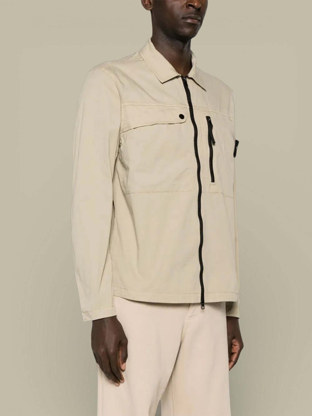 Veste Stone Island Beige - Surchemise - veste