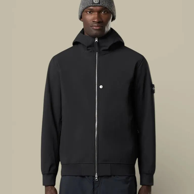 Veste Stone Island Noir - Soft Shell - R - veste