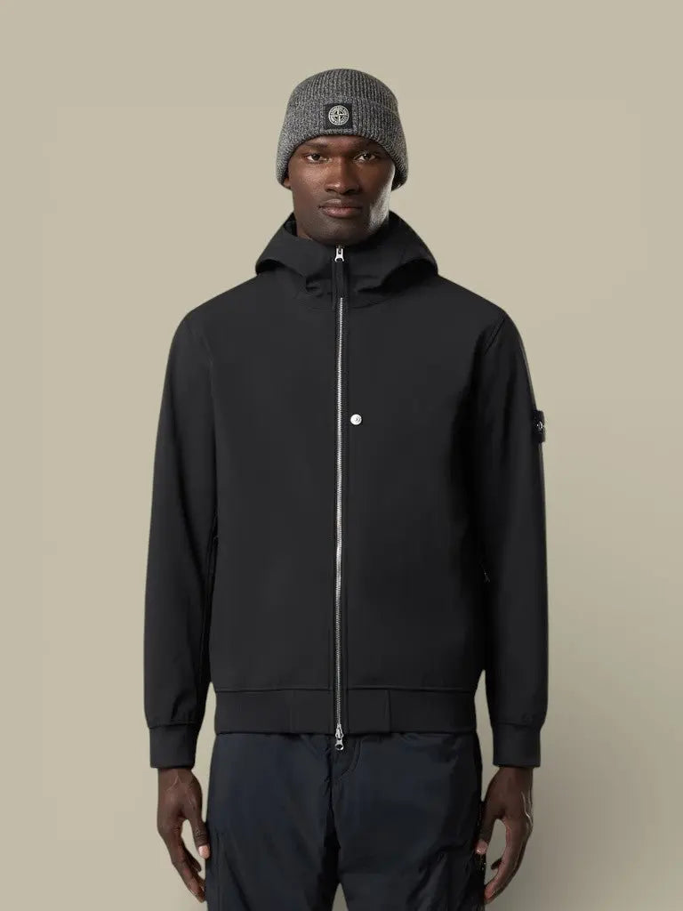 Veste Stone Island Noir - Soft Shell - R - veste