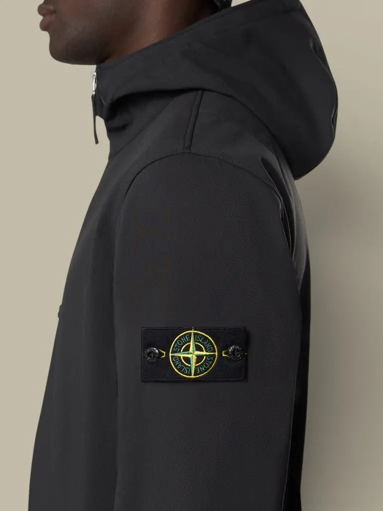 Veste Stone Island Noir - Soft Shell - R - veste